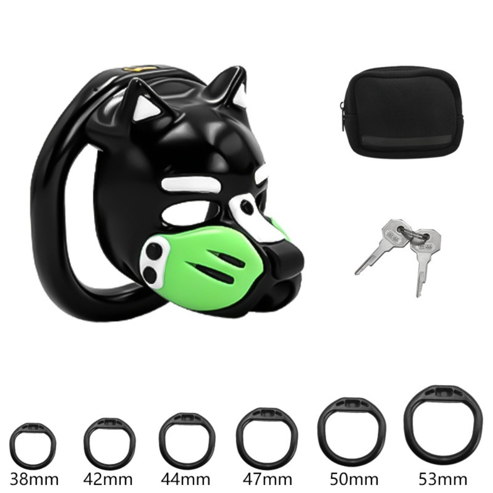 New Dog Head Chastity Cage wit - Dog Toys review and price