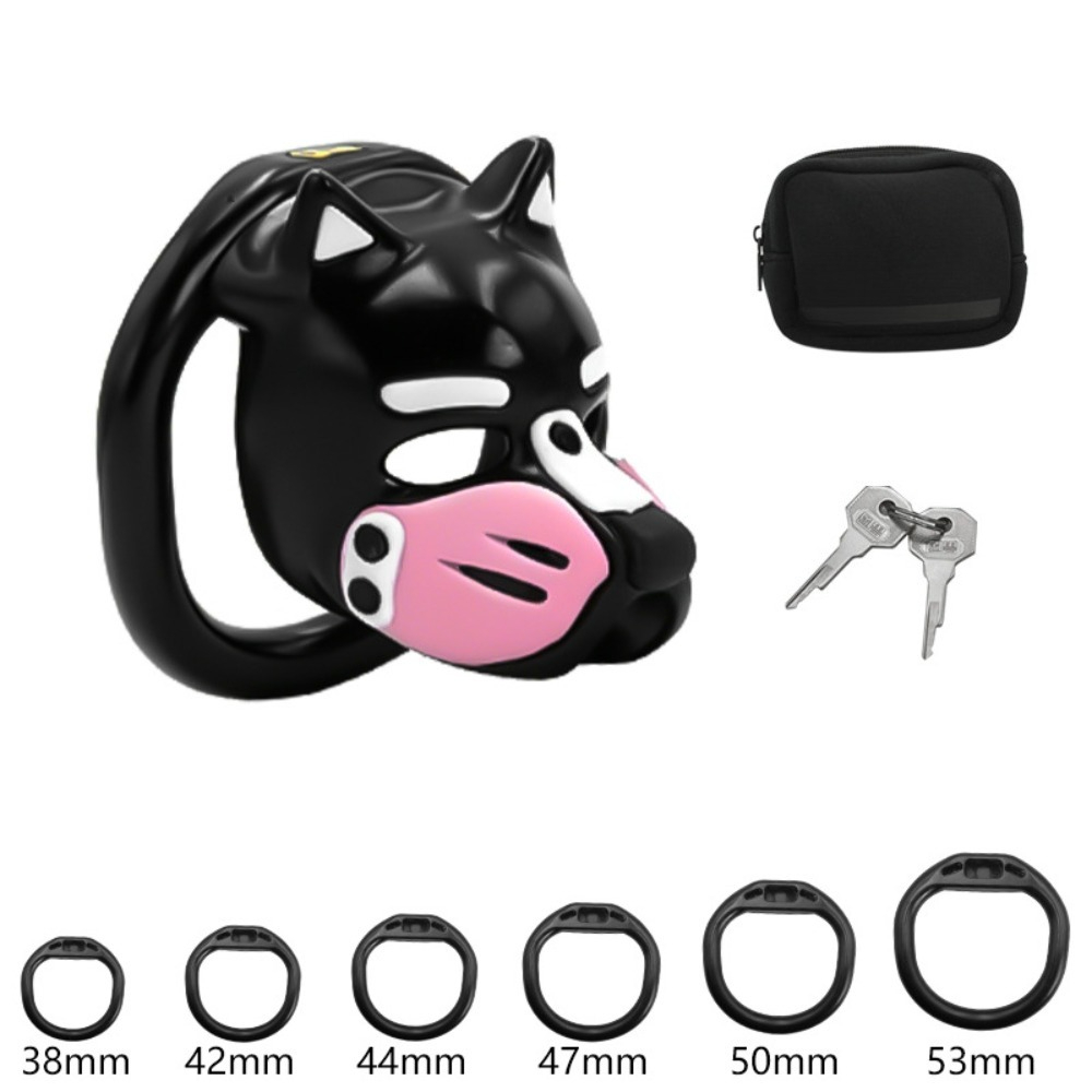 New Dog Head Chastity Cage wit - Dog Toys review and price