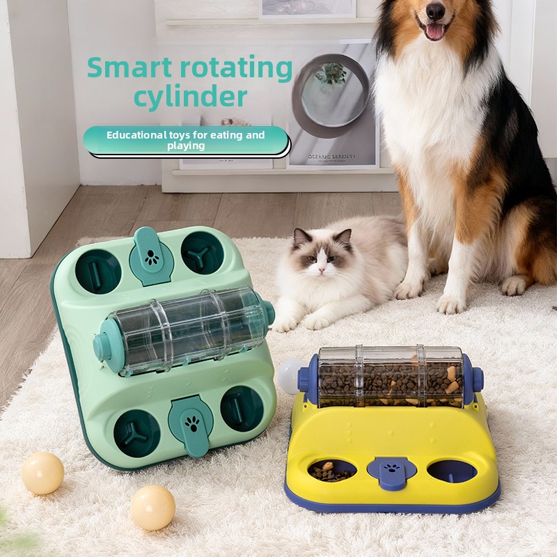 Pet Puzzle Treat Dispenser Toy - Dog Puzzle Feeder Toy review and price