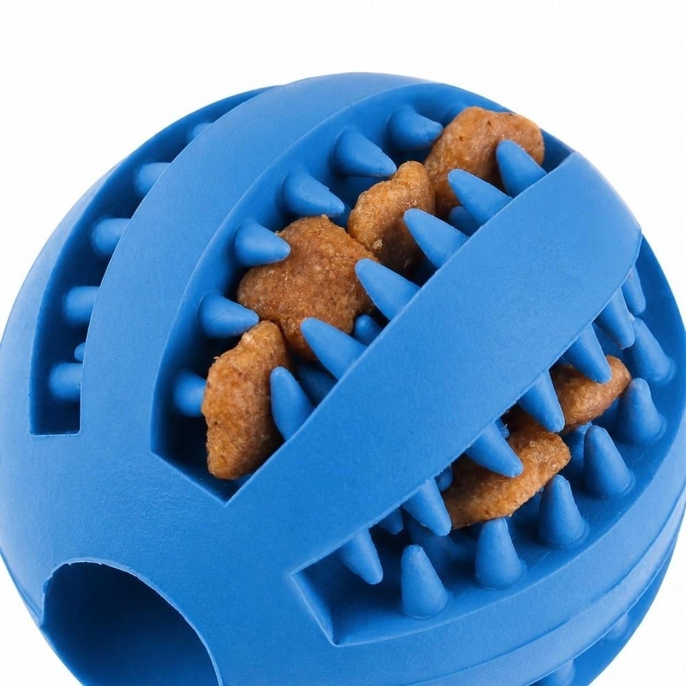 Rubber Dog Chew Ball Multiple  - Rubber Treat Dispensing Dog Toy review and price