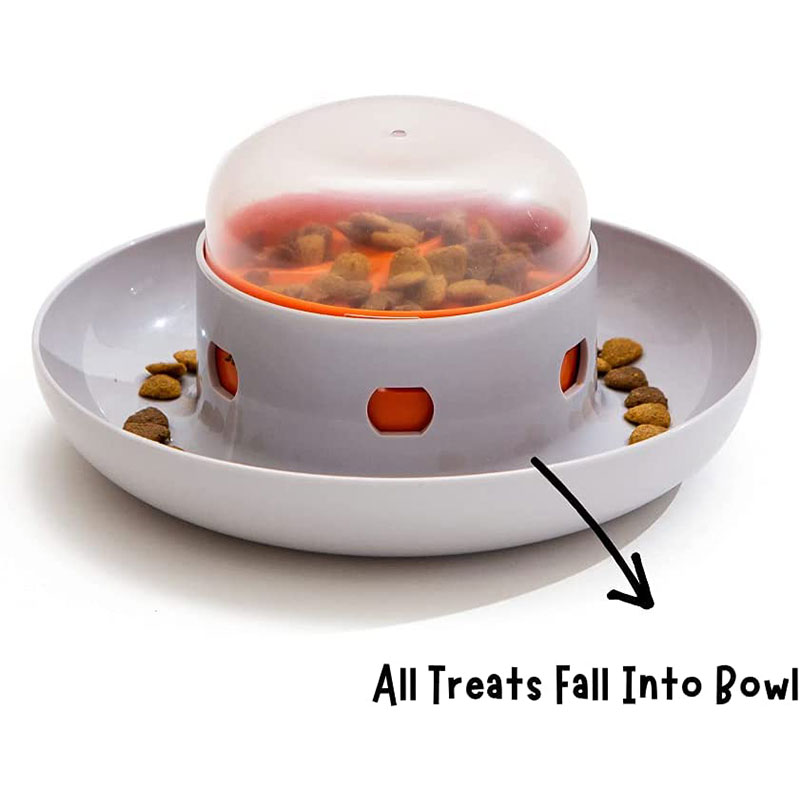 Pet UFO Dispenser Bowl Interac - Dog Puzzle Feeder Toy review and price