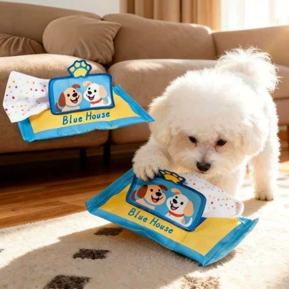 Durable Tearproof Pet Snuffle  - Interactive Squeaky Plush Dog Toy review and price